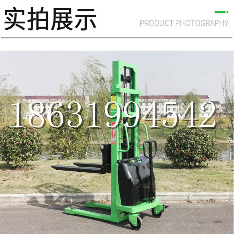 石泉县电动叉车堆高车液压铲车电瓶1吨2吨站驾步行式小型全自动叉车